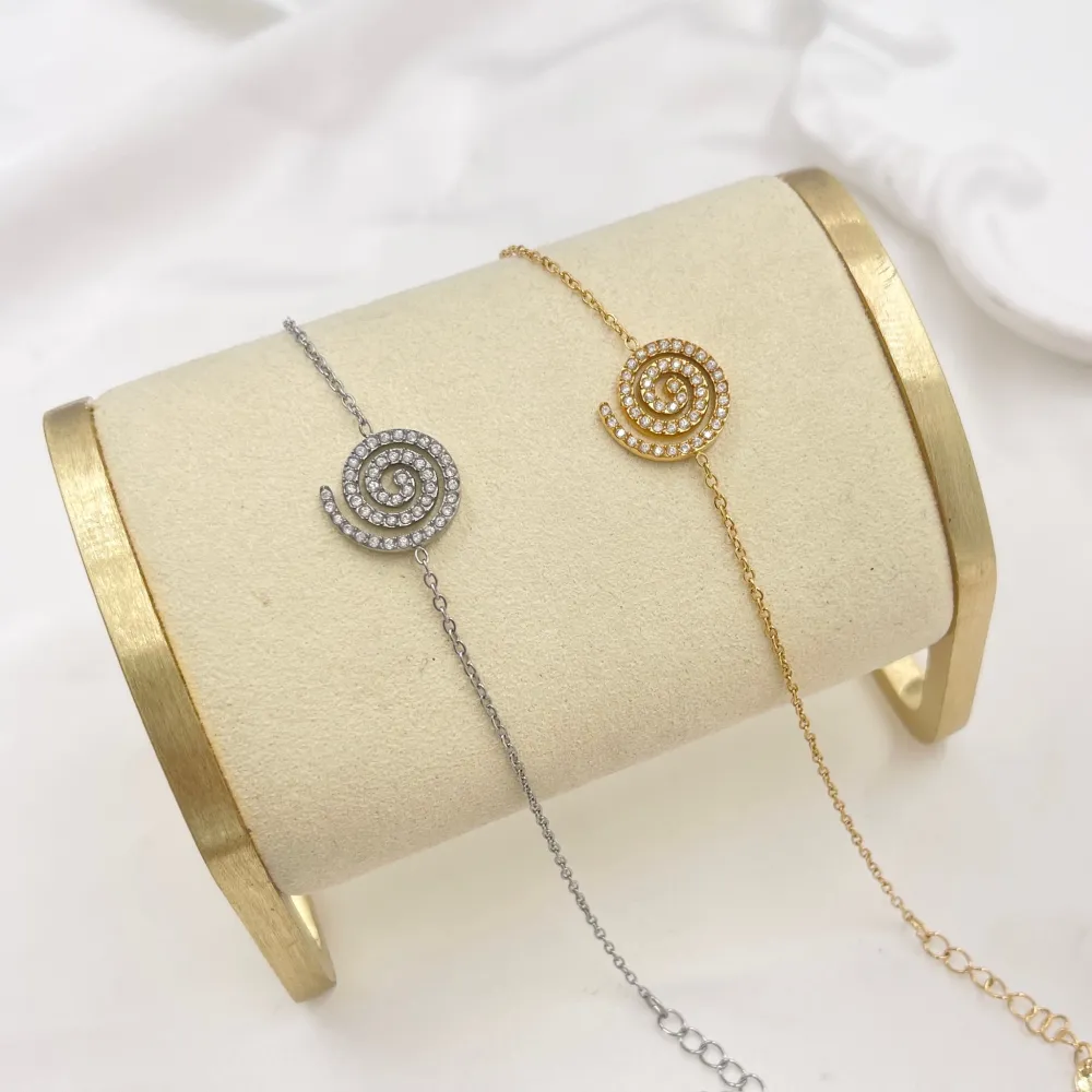 Chiocciola-Bracciale in Acciaio - BAC-103-AA5650B