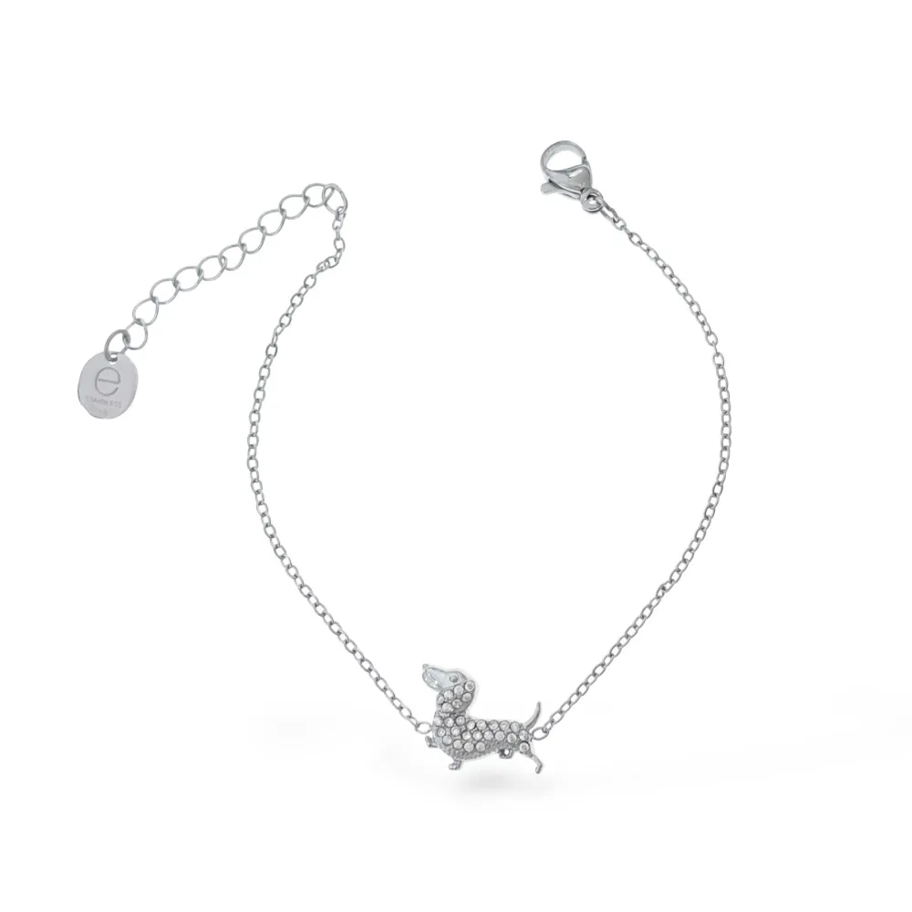 Cane Bulldog-Bracciale in Acciaio - BAC-103-AA5752B