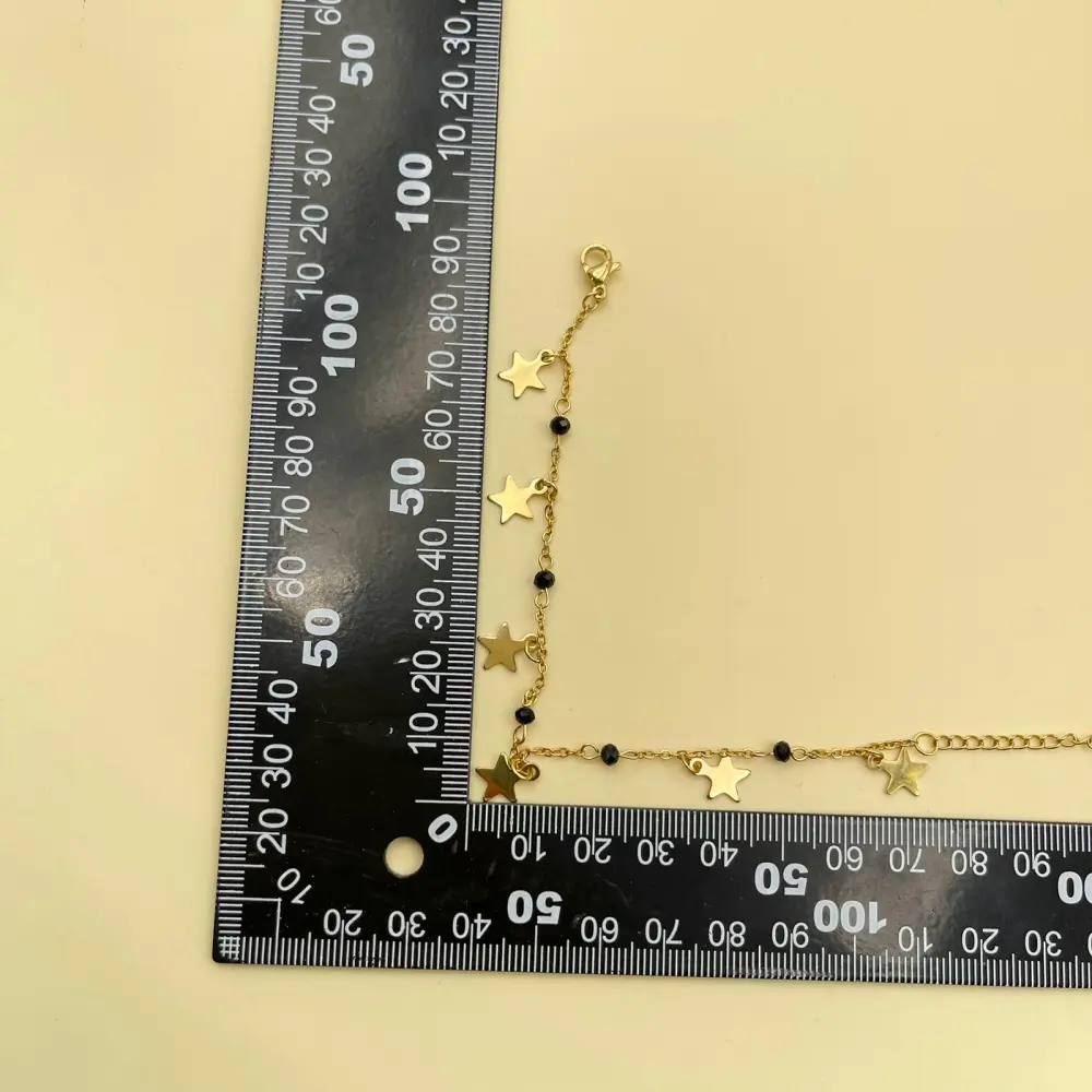 Stella Cristalli-Bracciale in Acciaio con Chiusura - BAC-176-446C