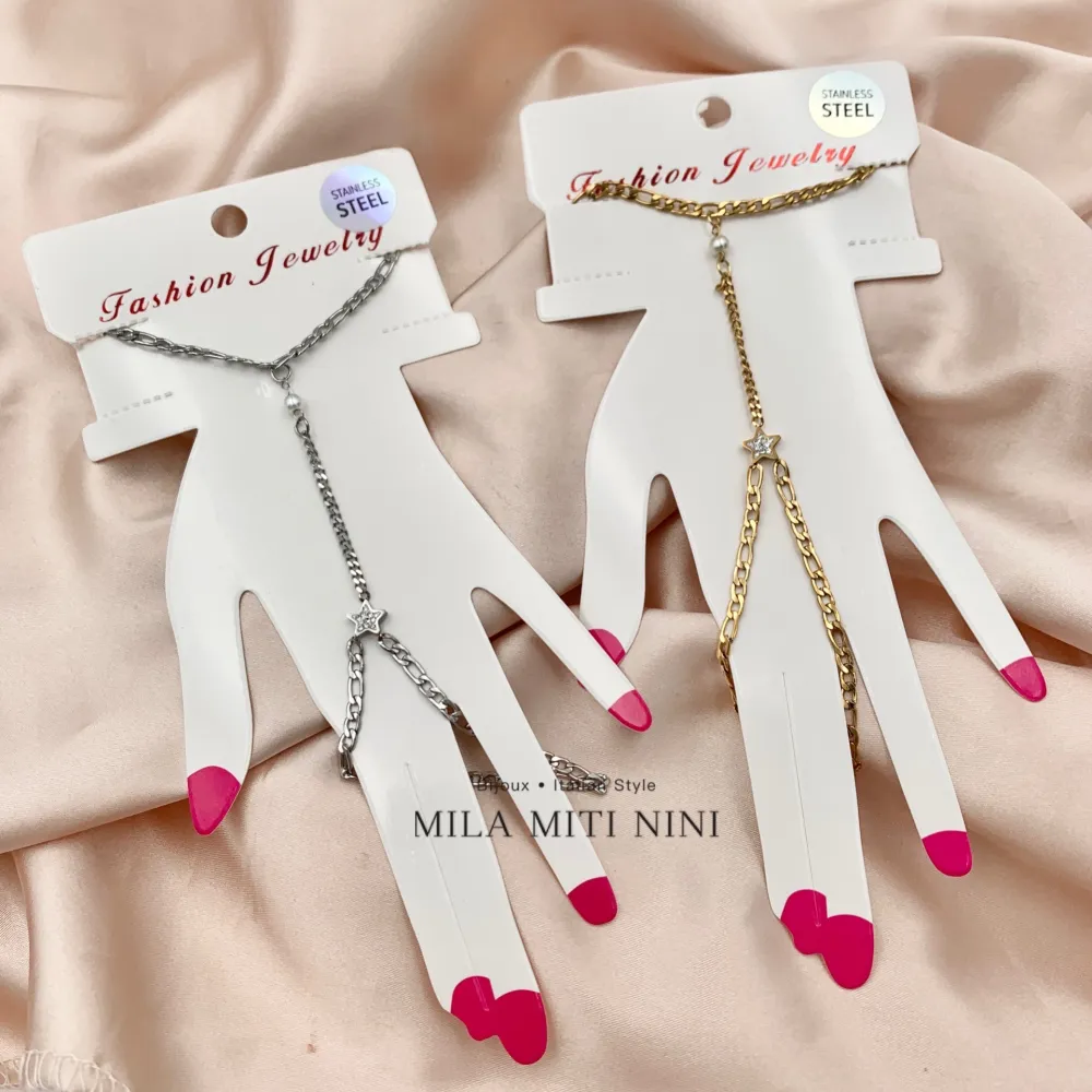 Stella Perla-Baciamano in Acciaio - BAC-413-1880