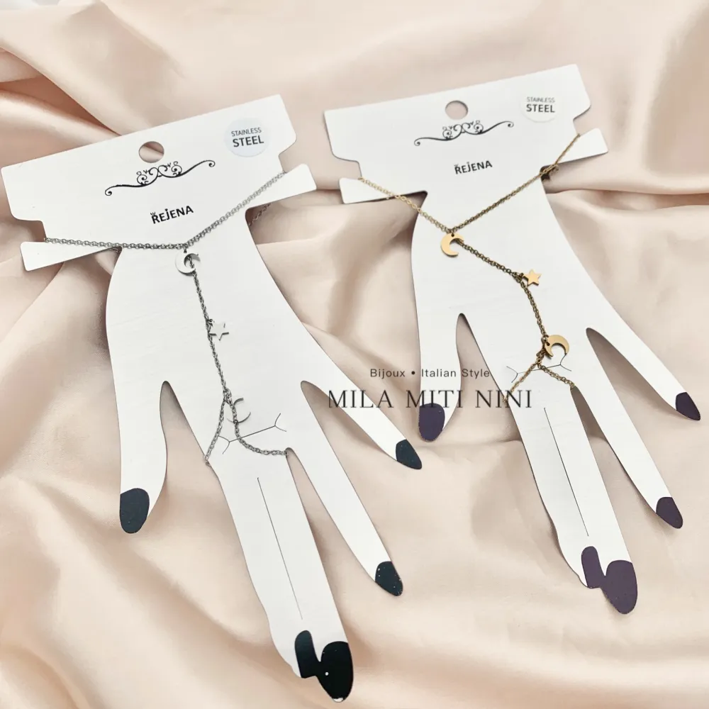 Stella Luna-Baciamano in Acciaio - BAC-413-1882