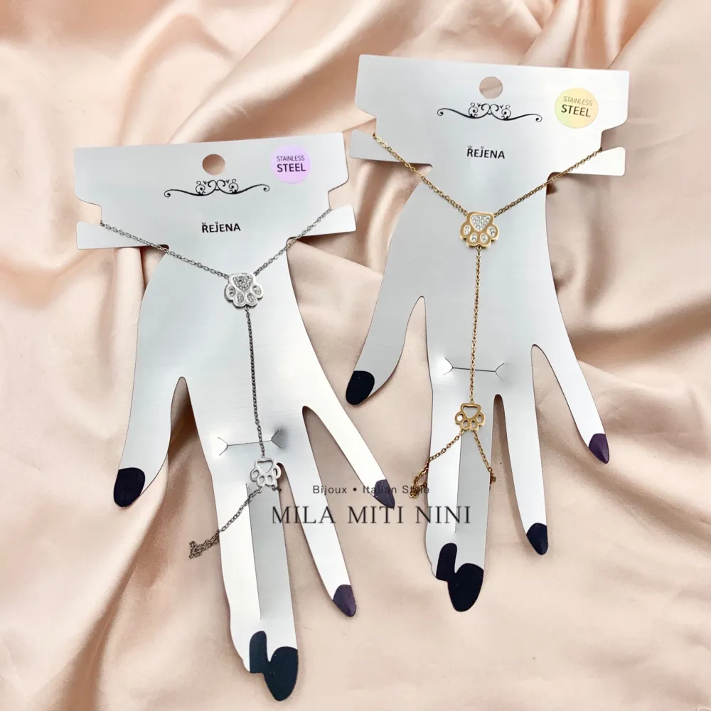 Zampa-Baciamano in Acciaio - BAC-413-1913