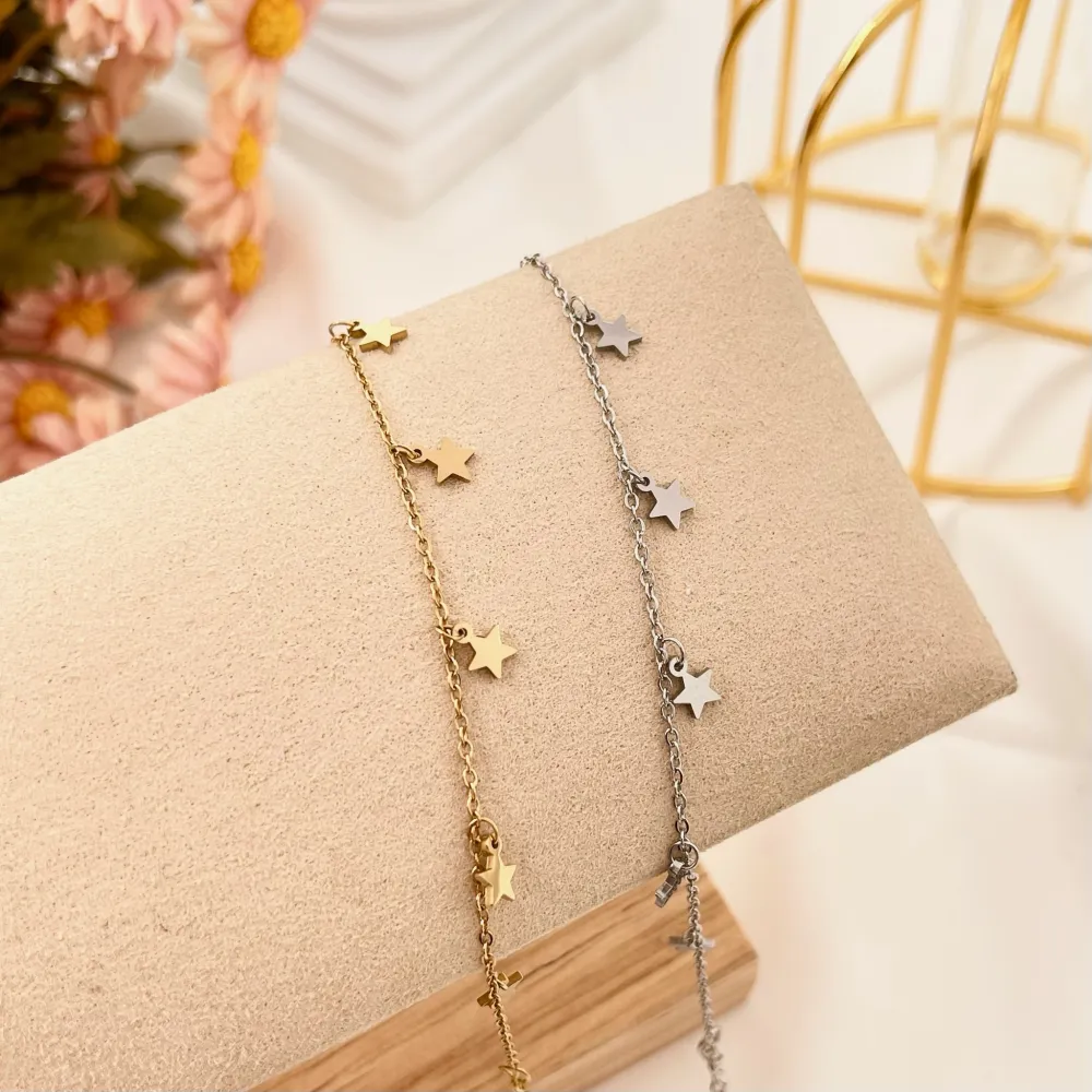 Stella Stellina-Bracciale in Acciaio con Chiusura - BAC-413-2846