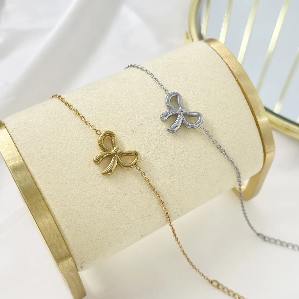 Fiocco-Bracciale in Acciaio - BAC-413-3170