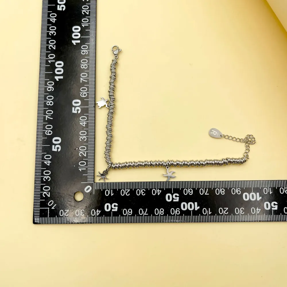 Mare Stella-Bracciale in Acciaio con Chiusura - BAC-413-756 (Acciaio)