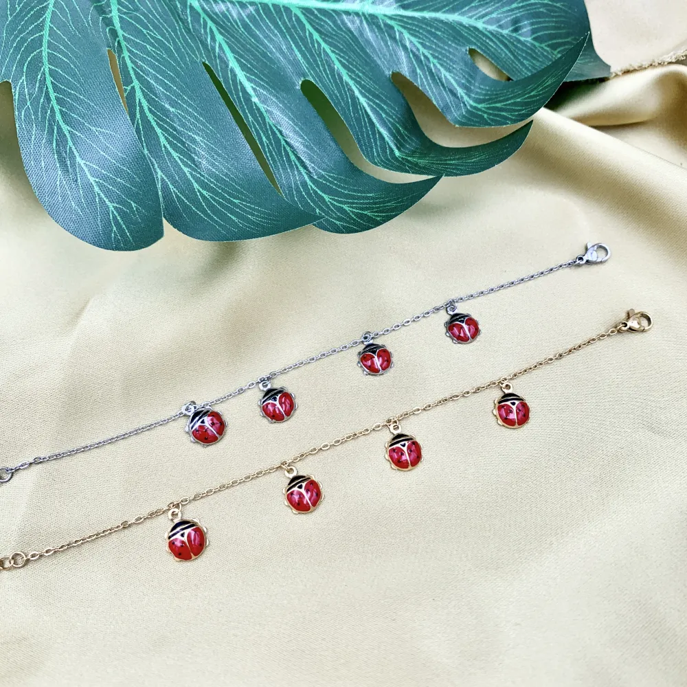 Coccinella-Bracciale in Acciaio - BAC-413-AA616B