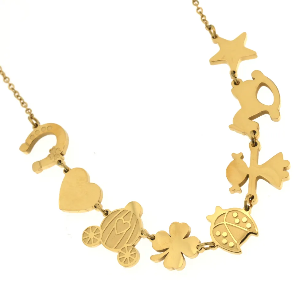 BAC-Favola 5403 - Bracciale Doppio Filo in Acciaio - BAC-Favola 5403 - Bracciale Doppio Filo in Acciaio