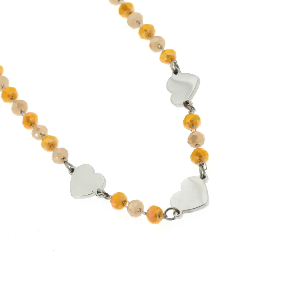 [BAC-Tre Cuorecini 5290 - Bracciale in Acciaio] BAC-Tre Cuorecini 5290 - Bracciale in Acciaio - BAC-Tre Cuorecini 5290 - Bracciale in Acciaio