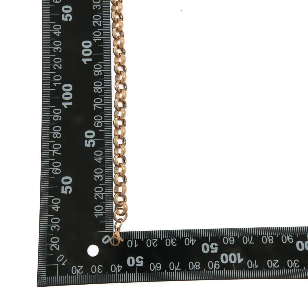 BAC5991-Catena-Bracciali in Acciaio con Chiusura - BAC5991-Catena-Bracciali in Acciaio con Chiusura (Argento)