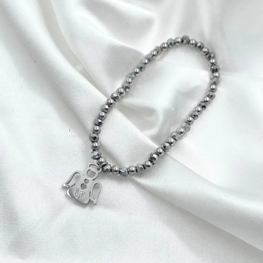 Angelo-Bracciale Elastico in Acciaio - BAE-Angelo