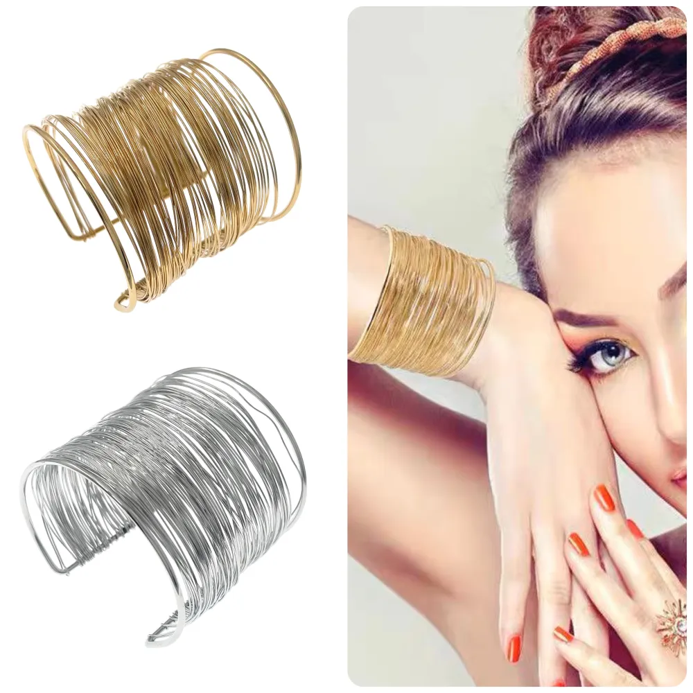 Multifili-Bracciale Rigido in Acciaio - BAR-103-AA1353B