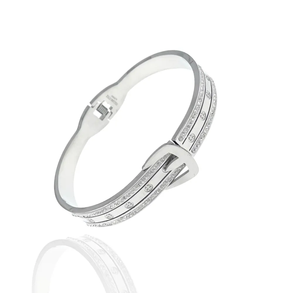 Cintura-Bracciale Rigido in Acciaio - BAR-413-2056