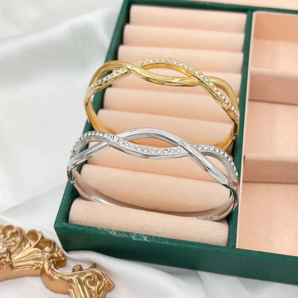 Infinito-Bracciale Rigido in Acciaio - BAR-413-387