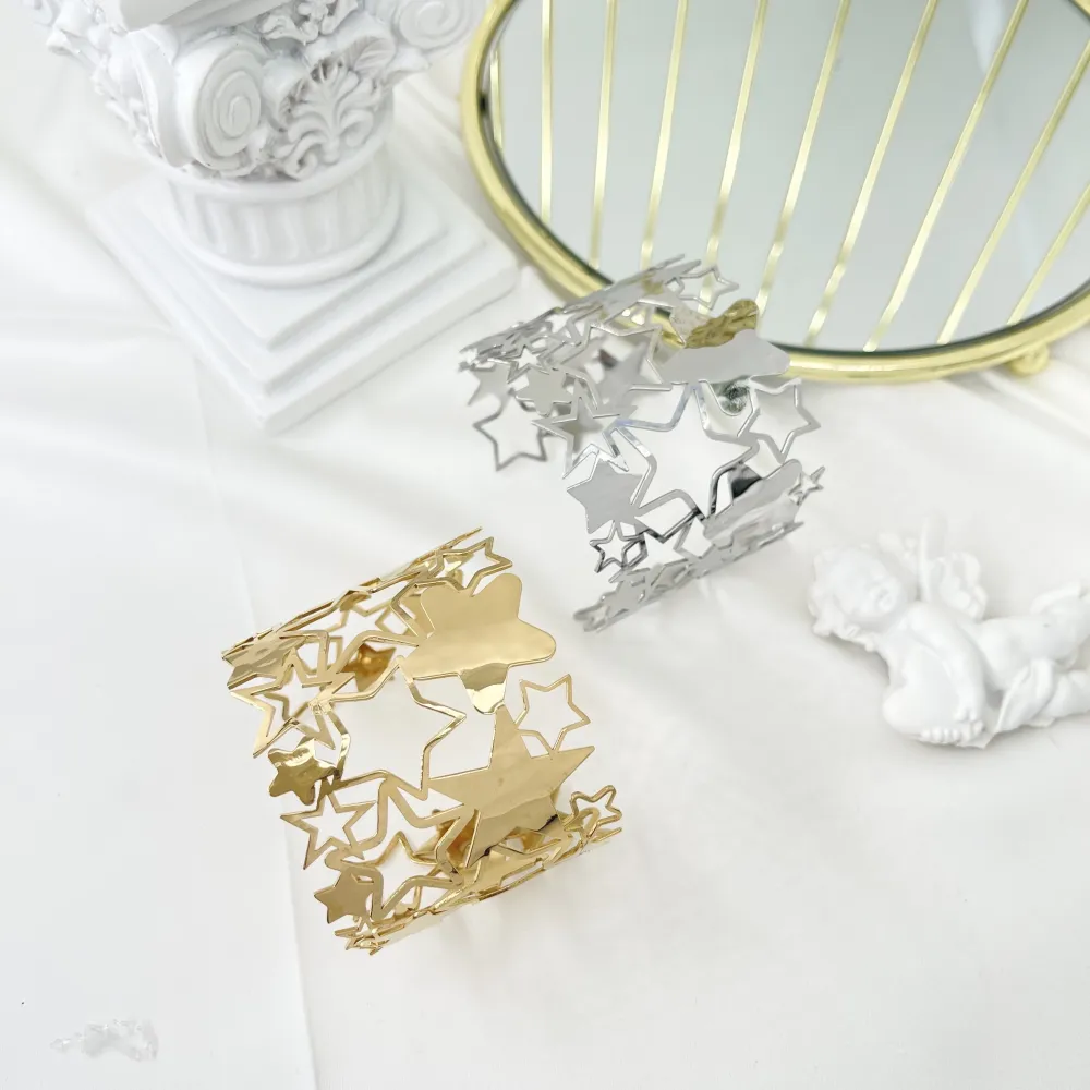 Stella-Bracciale Rigido in Acciaio - BAR-732-228