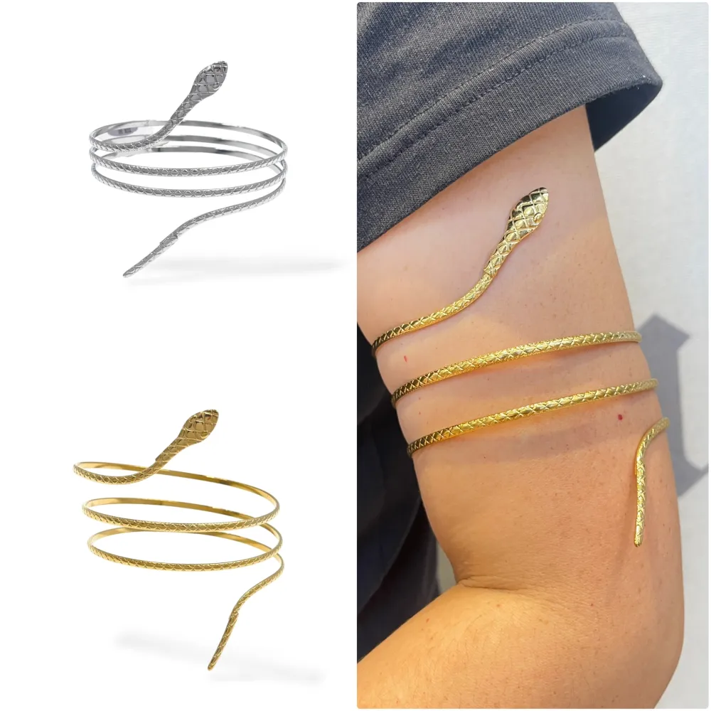 Serpente-Bracciale da Braccio in Acciaio - BAR-759–75