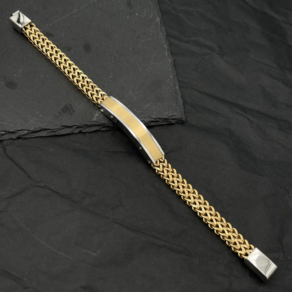 Senplice-Bracciale da Uomo in Acciaio - BAU-208-308