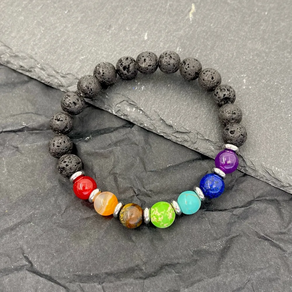 [BAU-480-R29 8mm] Pallina Semplice 8mm-Bracciale Elastico in Acciaio da Uomo - BAU-480-R29 8mm