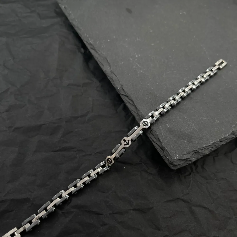 Àncora-Bracciale Uomo in Acciaio - BAU-600-B158S (Acciaio)