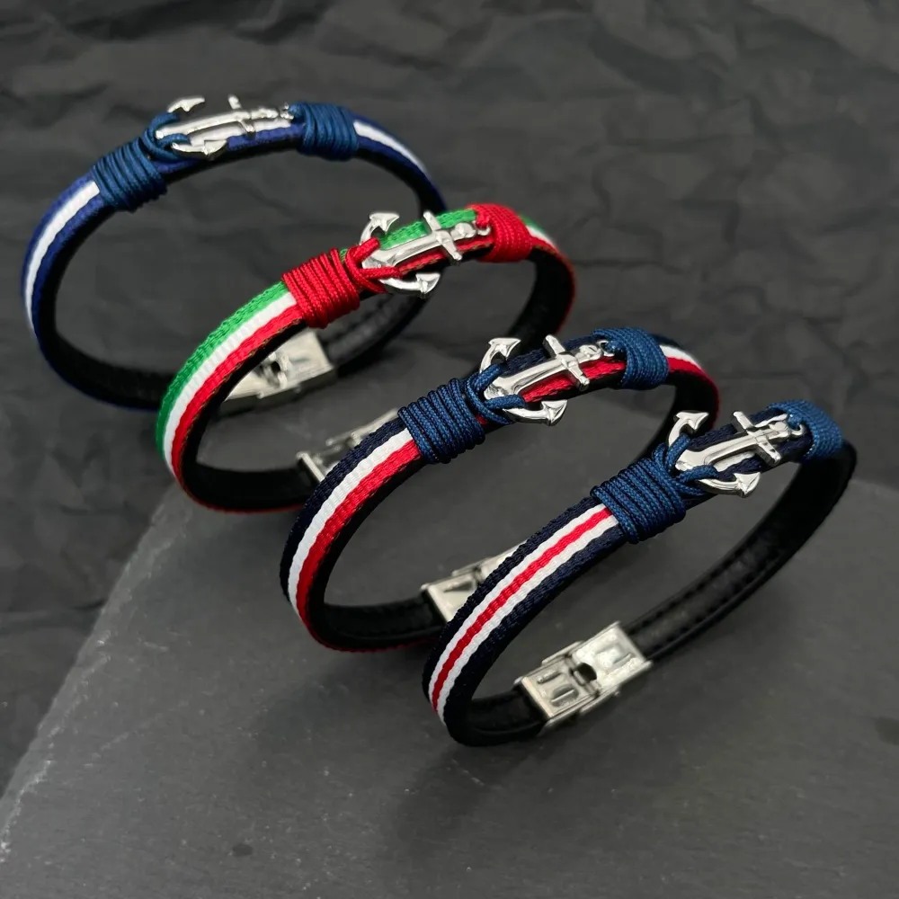 Àncora-Bracciale Uomo in Acciaio - BAU-600-H174