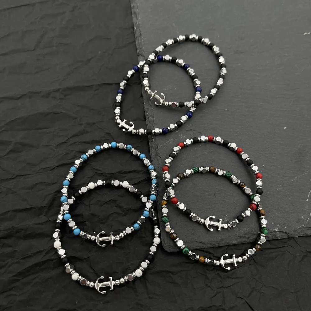 A’ncora-Bracciale Elastico in Acciaio - BAU-600-H189