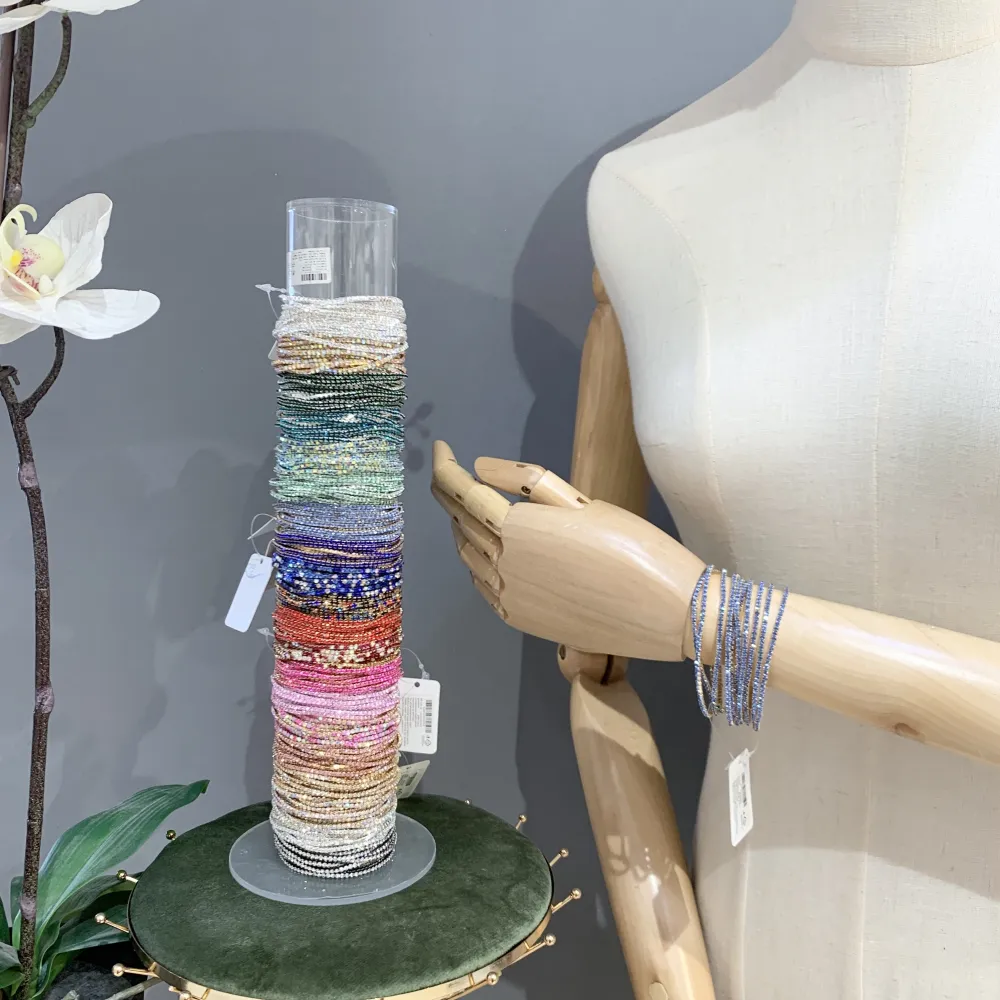 Tennis Colorati-Set 10pz Bracciali Elastici - BCE-124-02