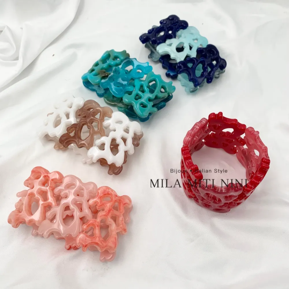 Corallo-Bracciale Resina - BMM-1282 (Blu)
