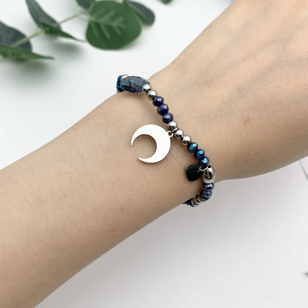 12Pz Bracciali Elastici in Acciaio+Cuscino in Omaggio - BPA413-520