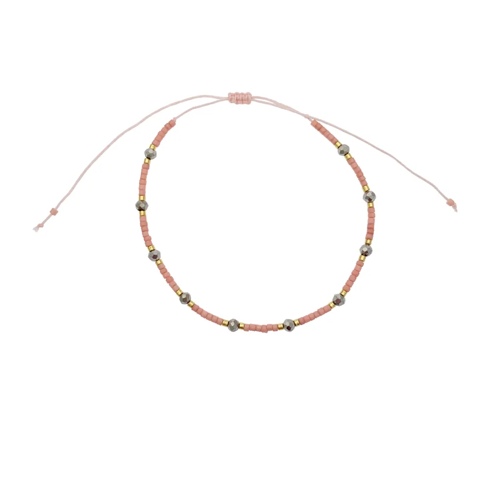 Pallina e Perline-12pz Bracciali Regolabili - BPM-480-87