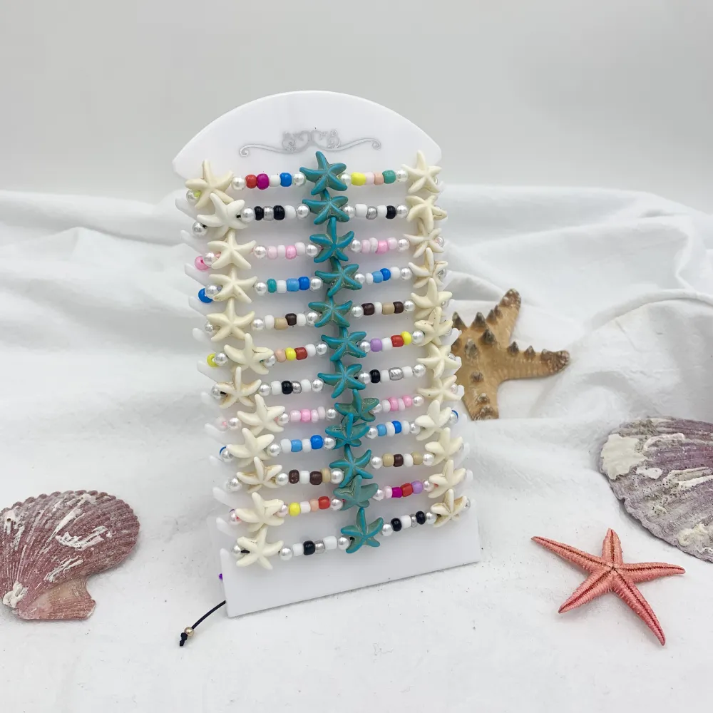 [BPM-480-R14] Stella Marina-12pz Bracciali Regolabili - BPM-480-R14