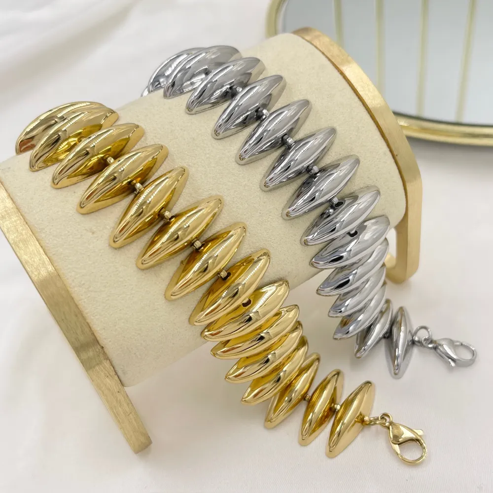 Catena-Bracciale in Acciaio - BR-103-AA6144B