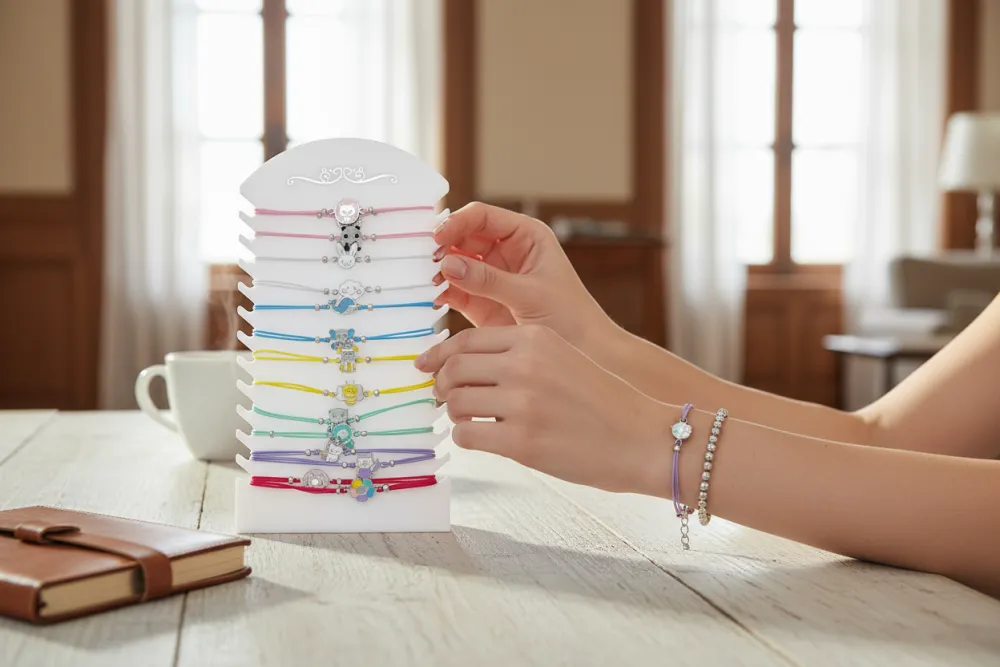 Soggetti per Bimbi -15 Pz Bracciali Elastici in Acciaio - BR-191-166 0703