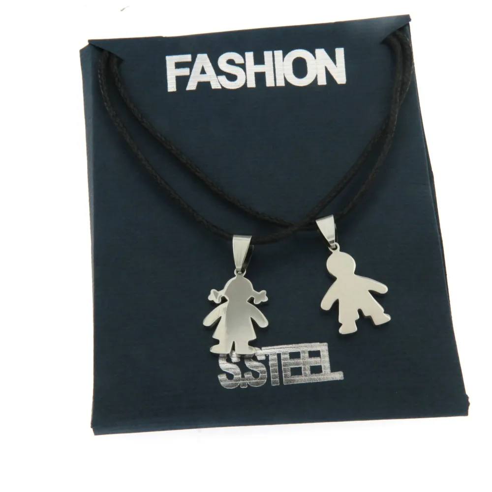 Bimbo e Bimba - Collana Doppia - Bimbo e Bimba - Collana Doppia