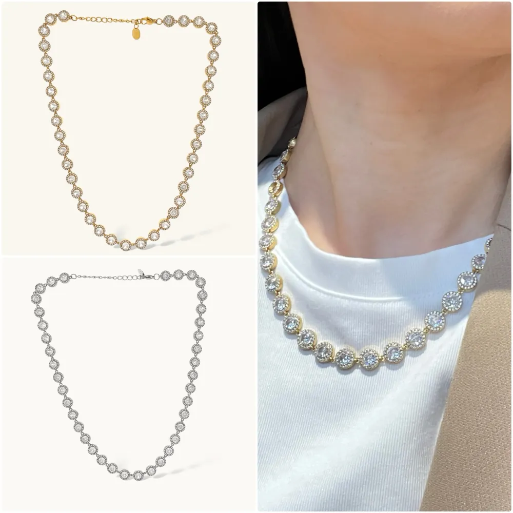 Cipollina-Collana Corta in Acciaio - CAC-103-AA4207N 40+5cm