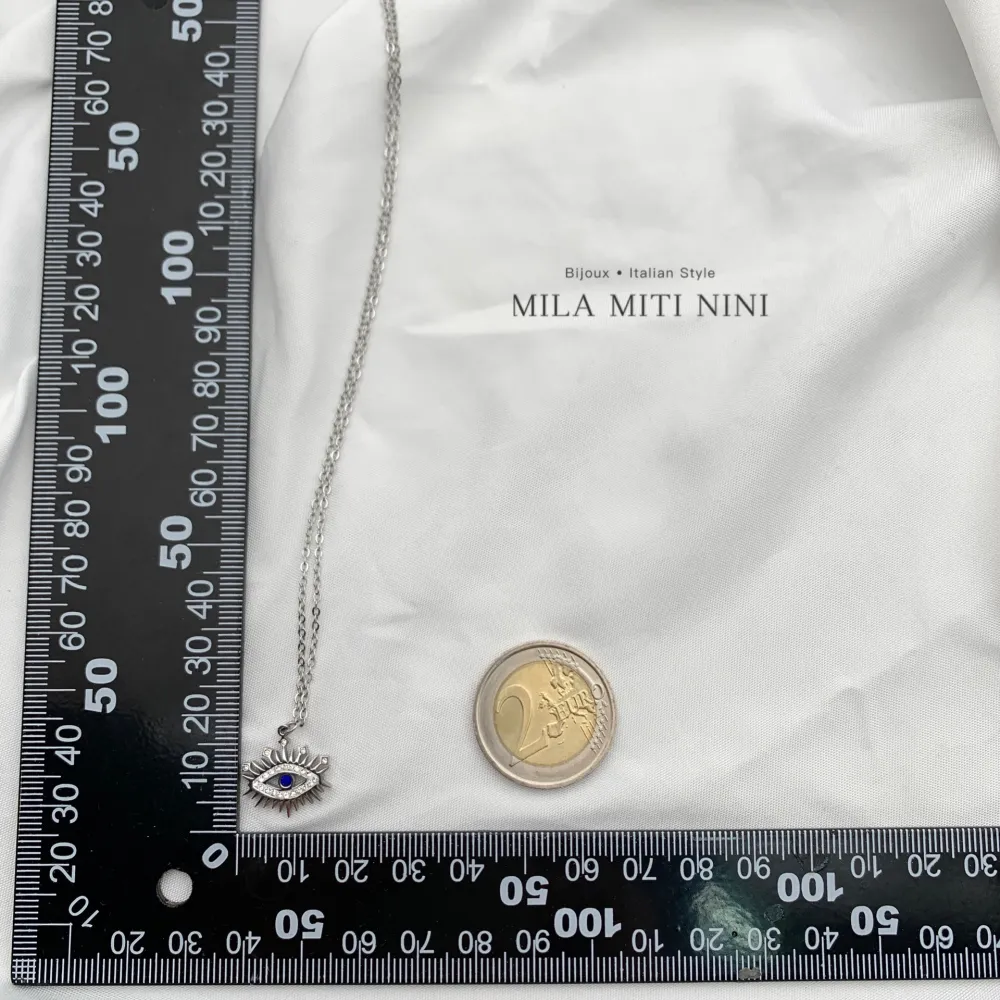 Occhio-Collana Corta in Acciaio - CAC-413-1964 (Oro Giallo)