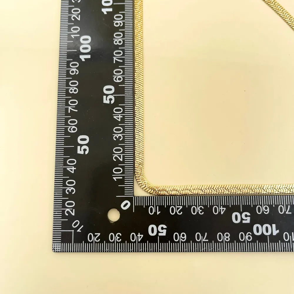 Fascia -Collana Corta in Acciaio - CAC-413-2159