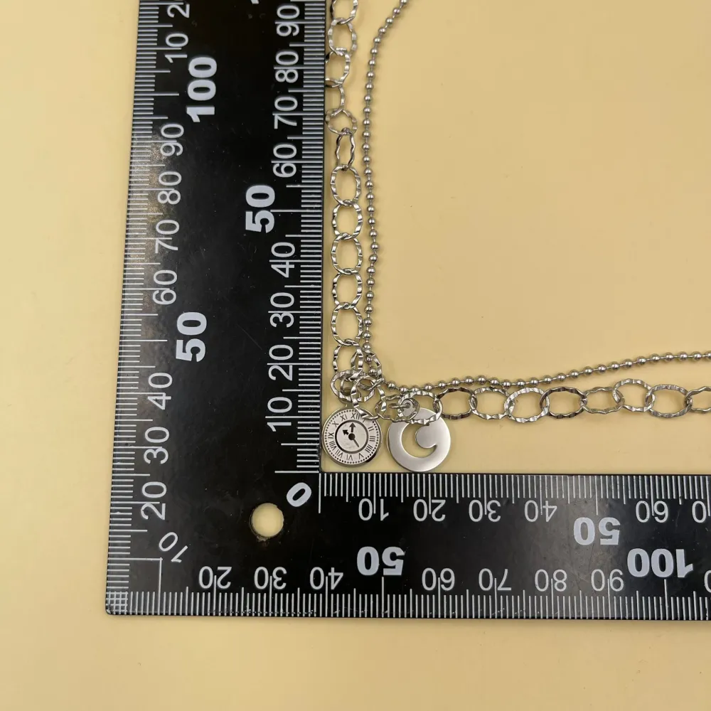 Favola-Collana Corta in Acciaio - CAC-413-2181 (Argento)