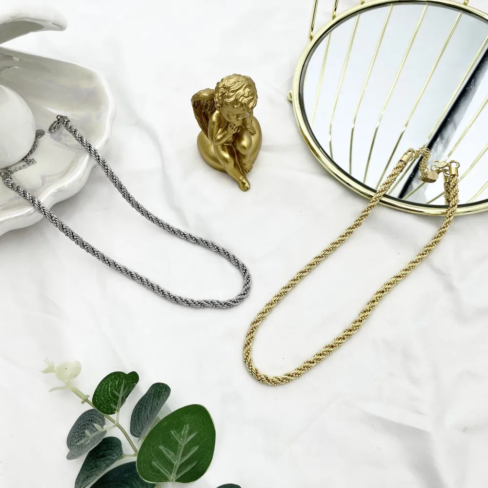 Catena-Collana Corta in Acciaio - CAC-413-2708