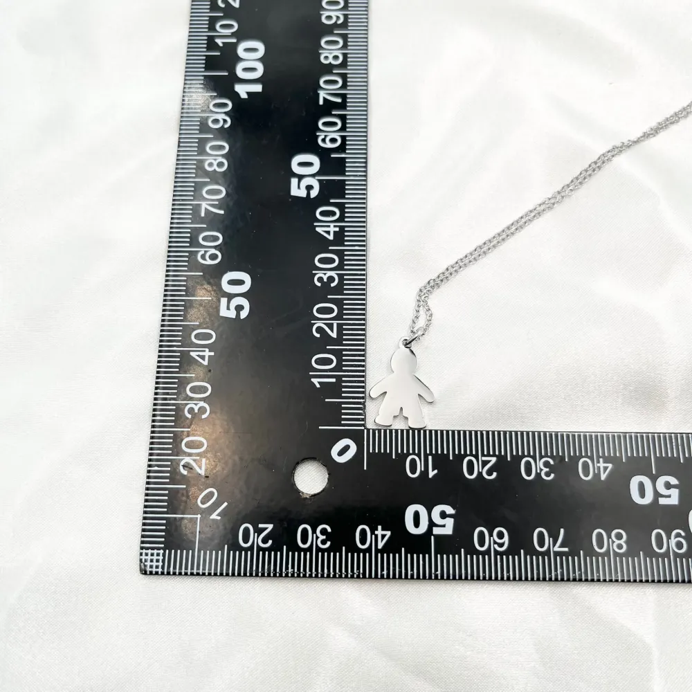 Bimbo -Collana Corta in Acciaio - CAC-450-528