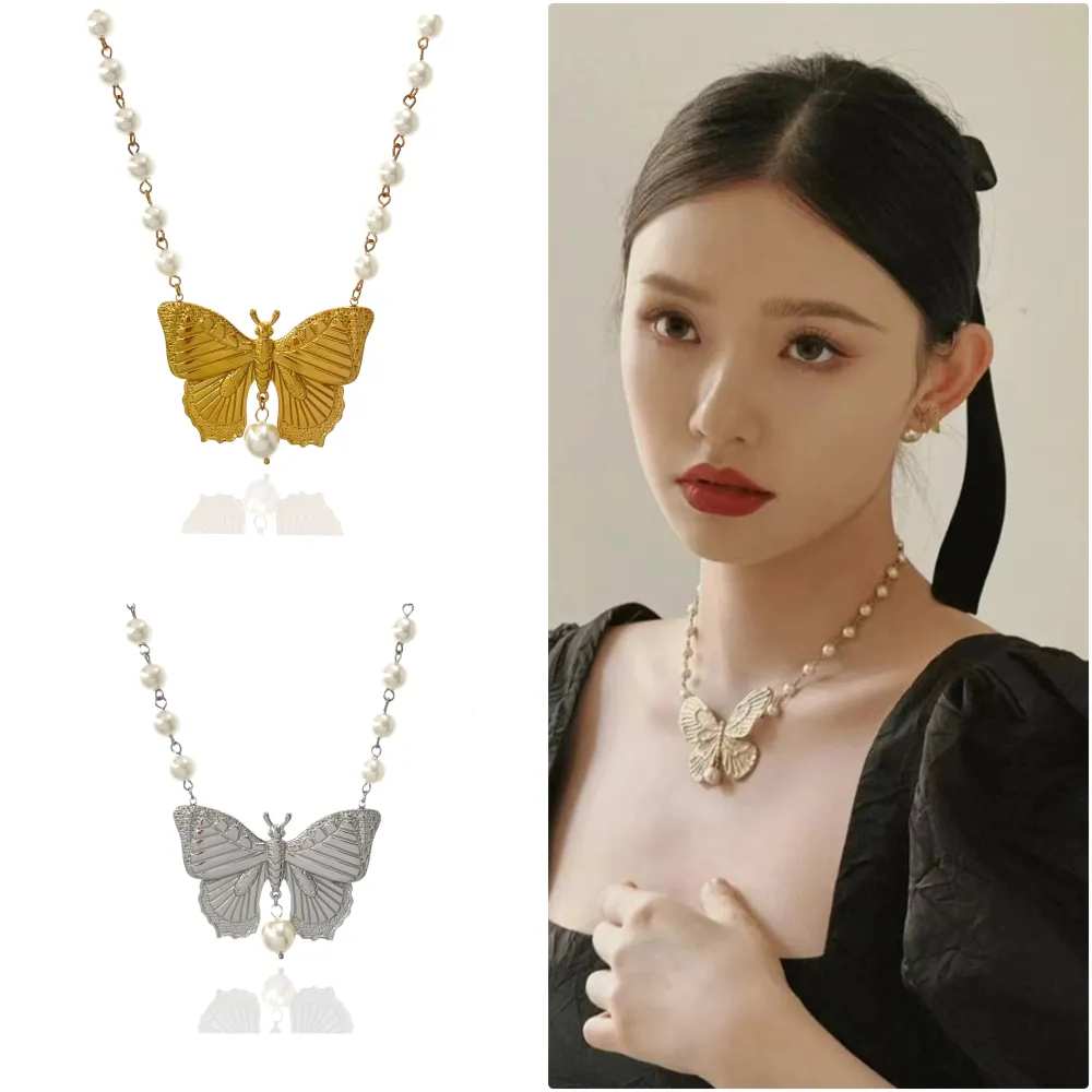 Farfalla-Collana Corta in Acciaio - CAC-732-260