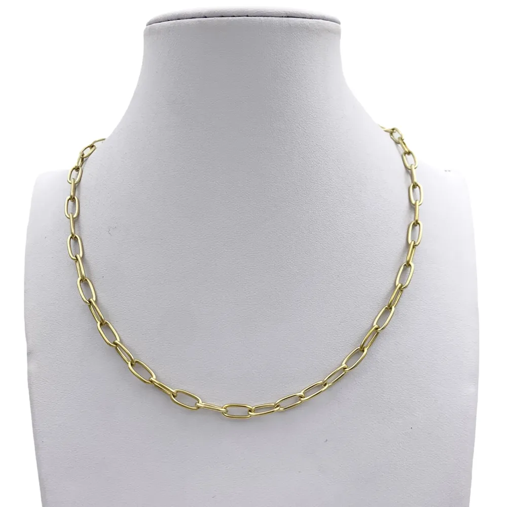 CAC64455-Catena Love - Collana Corta in Acciaio - CAC104-203