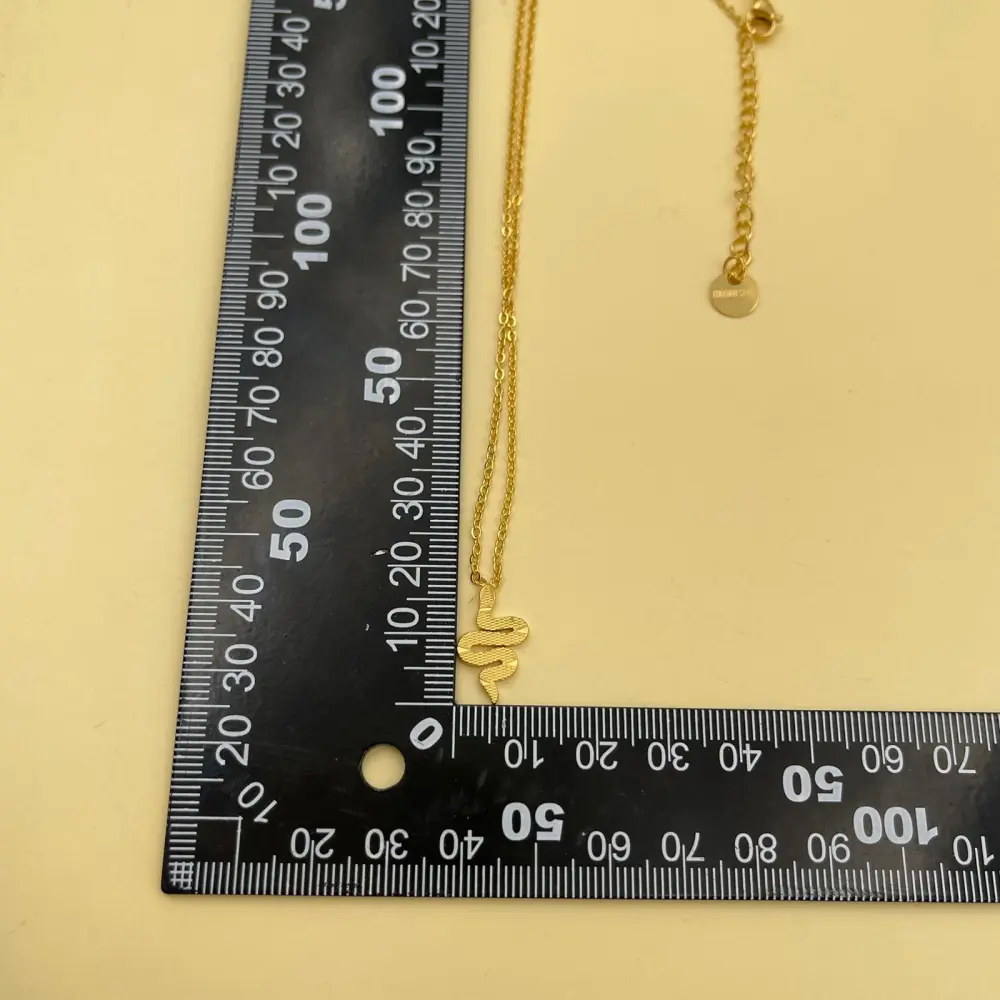 Serpente-Collana Corta in Acciaio - CAC450-451