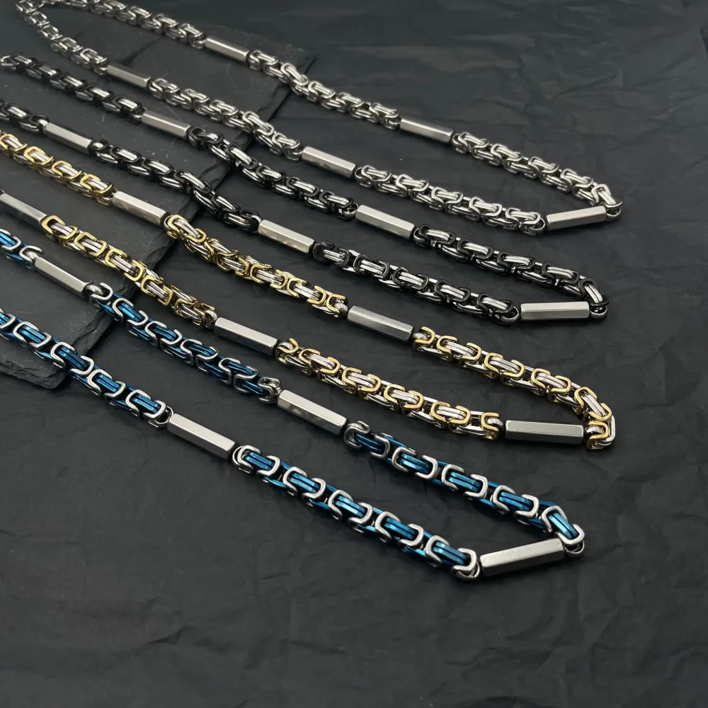 Catena Grossa-Collana in Acciaio da Uomo - CAU-208-299