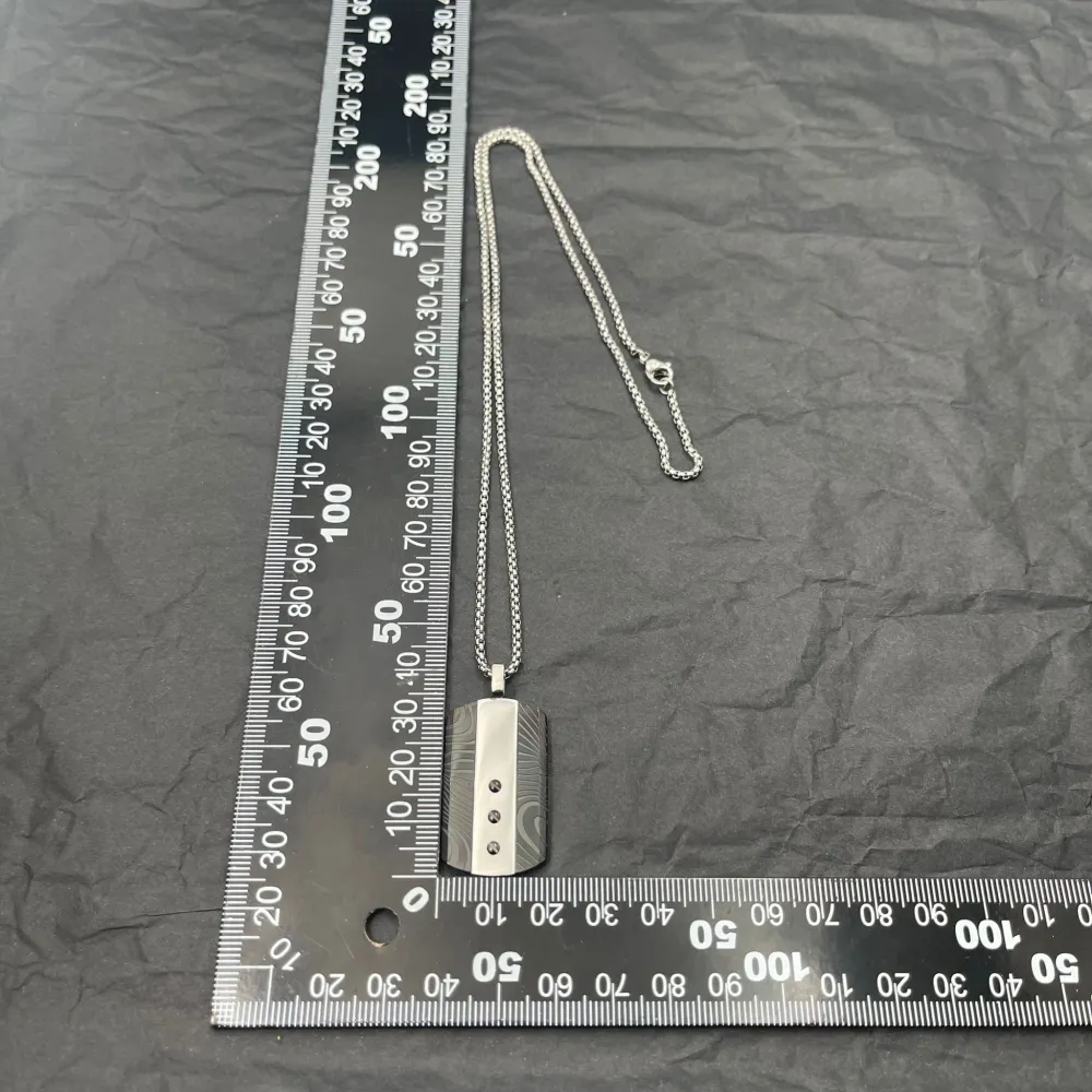 Target-Collana Corta in Acciaio da Uomo - CAU-600-H208