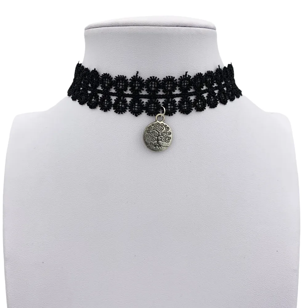 CHK6266-Albero della Vita-Choker Collarino - CHK6266-Albero della Vita-Choker Collarino