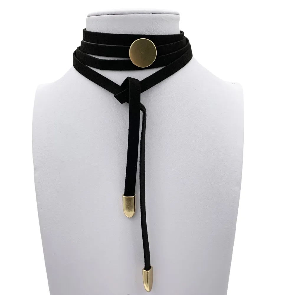 CHK6271-Nastro Tondo-Choker Collarino - CHK6271-Nastro Tondo-Choker Collarino
