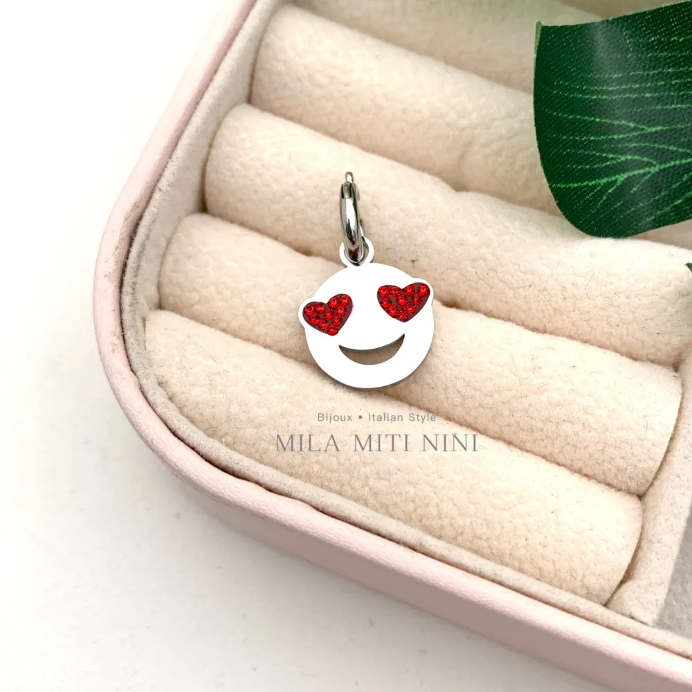 Smile Cuore-Ciondolo in Acciaio - CIO413-031