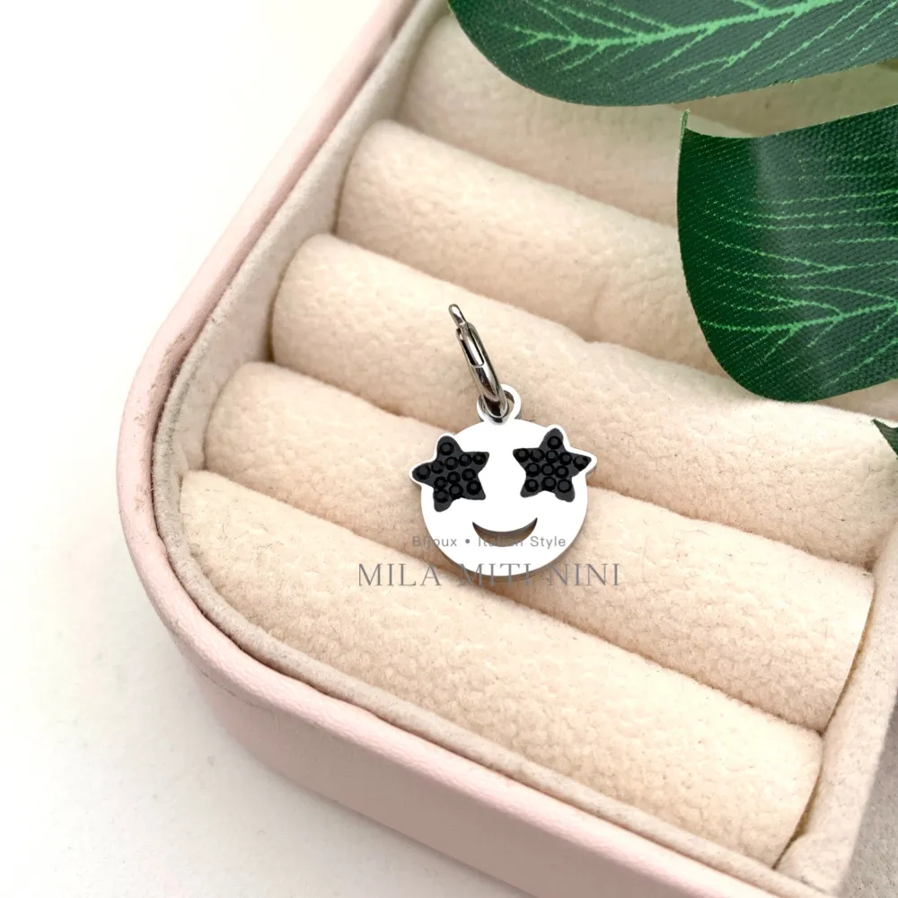 [CIO413-032] Smile Stella-Ciondolo in Acciaio - CIO413-032