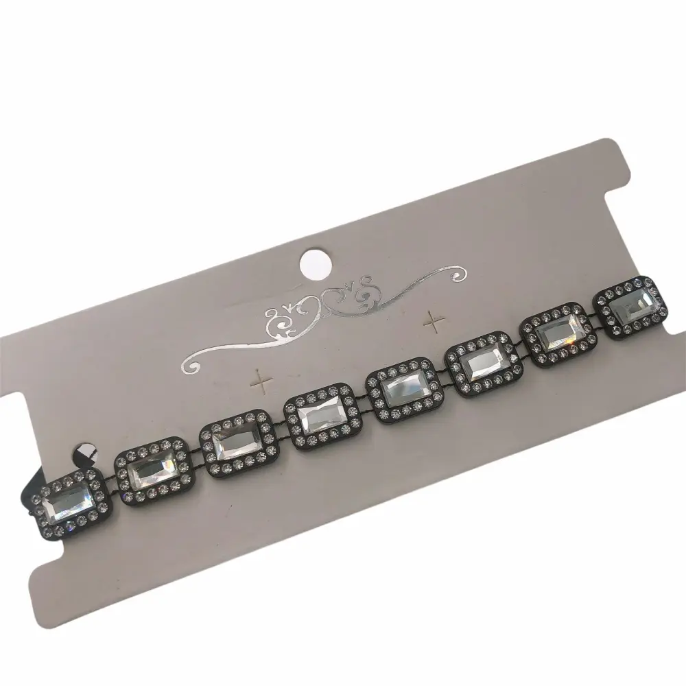 [CK5916-Rettangolo-Choker Collarino] CK5916-Rettangolo-Choker Collarino - CK5916-Rettangolo-Choker Collarino