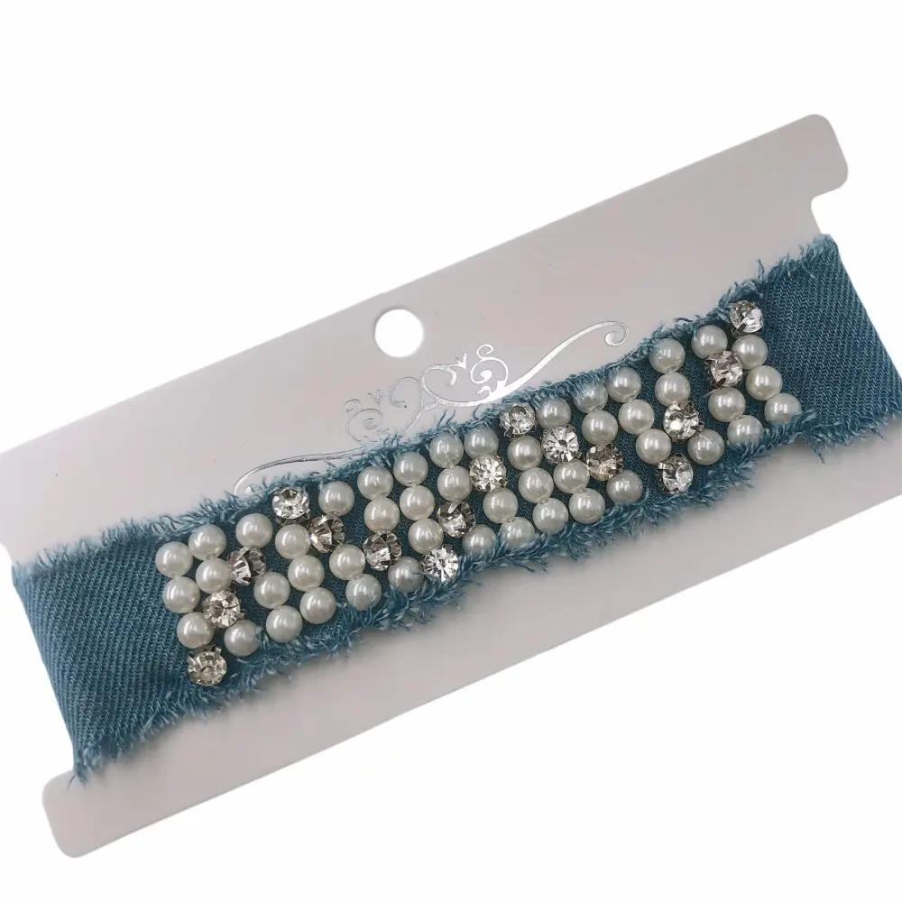 [CK5919-Perla Jeans-Choker Collarino] CK5919-Perla Jeans-Choker Collarino - CK5919-Perla Jeans-Choker Collarino