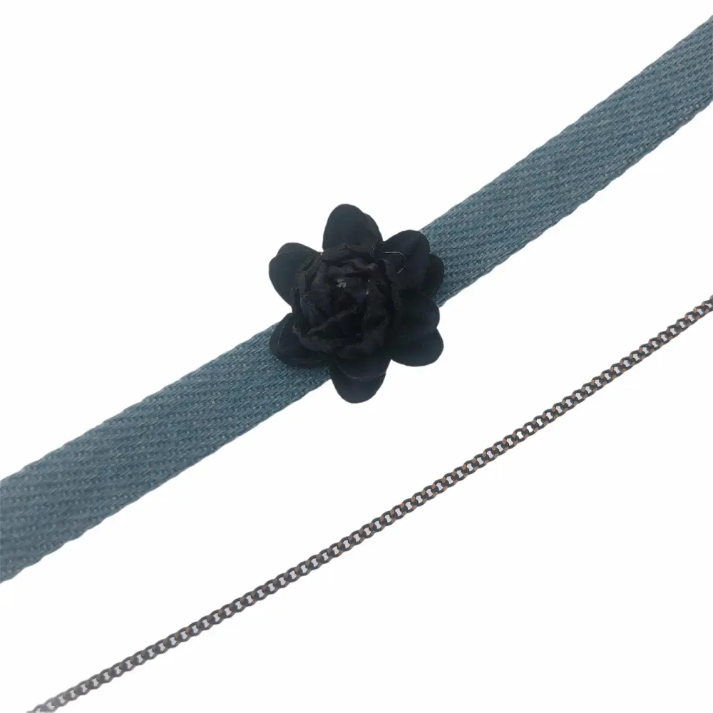 CK5921-Fiore Jeans-Choker Collarino - CK5921-Fiore Jeans-Choker Collarino